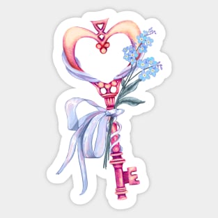 A key to your heart Sticker